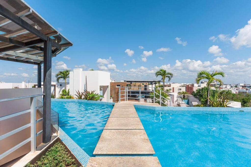 Luxury Condo, Hab Privada 100mb Ac Gym Pool Cine Playa del Carmen